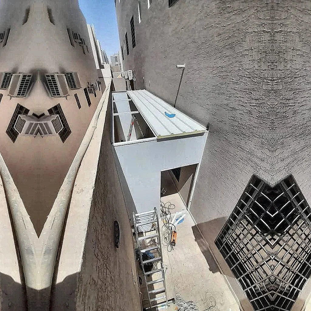 ساندوتش بانل ملاحق غرف سقوف بالرياض - مؤسسة إبداع الظل - الرياض السعودية