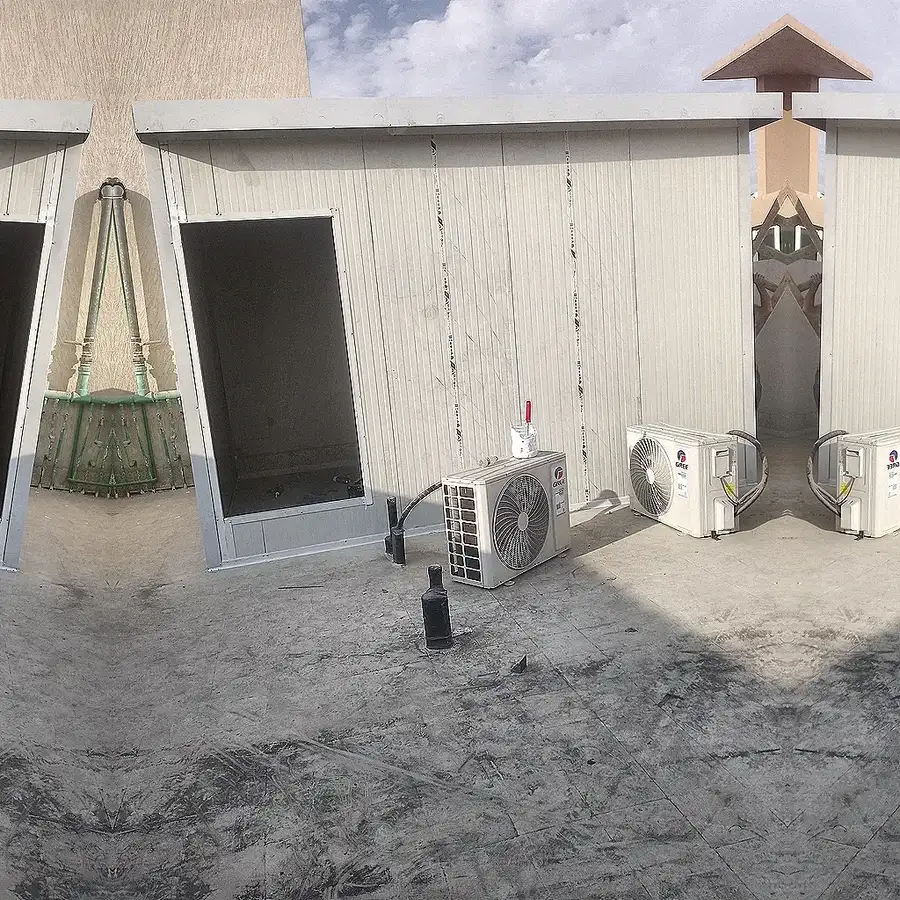 ساندوتش بانل حديث للملاحق والغرف في الرياض