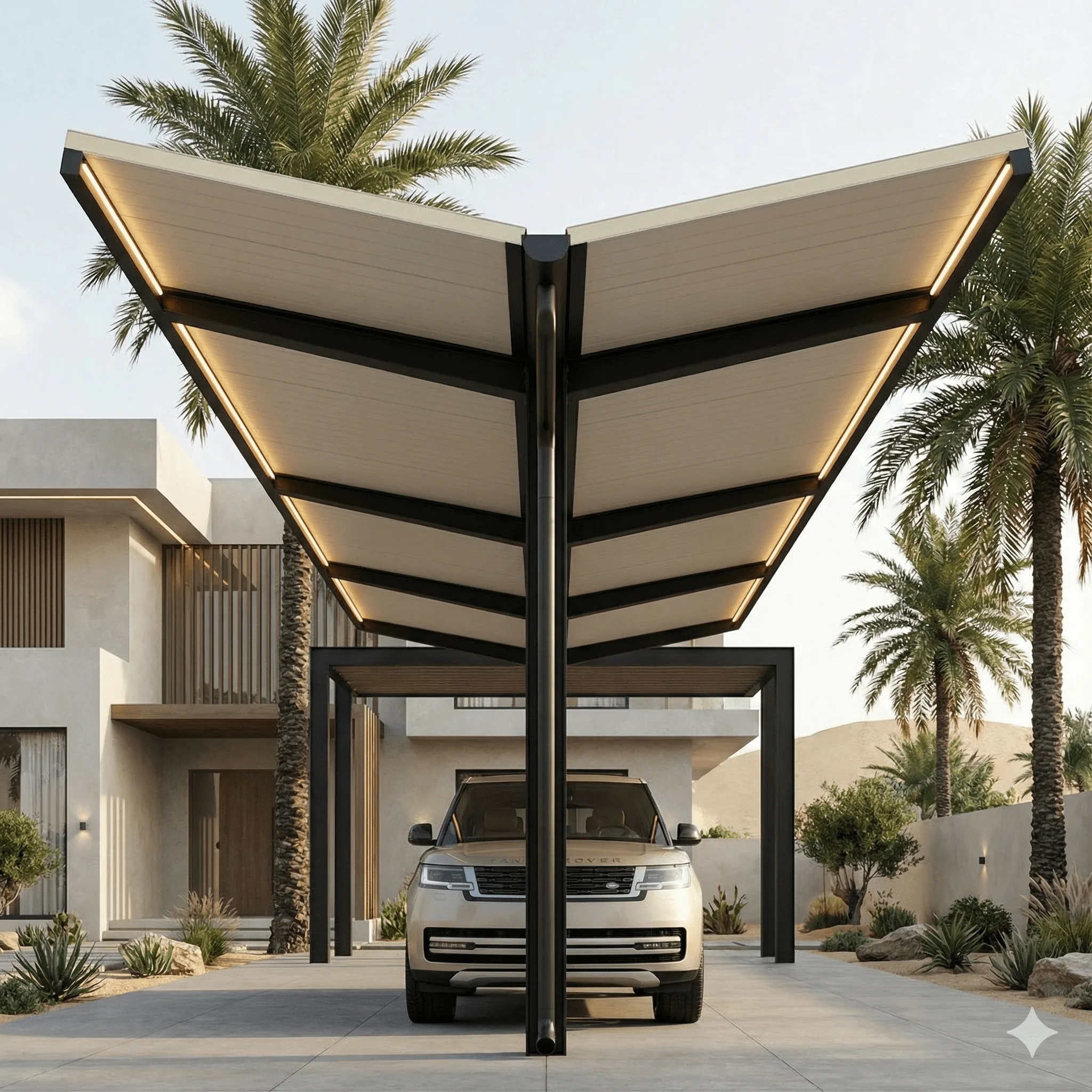 مظلات سيارات